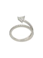 Delfina Delettrez 18kt White Gold Marry Me Ring - Metallic