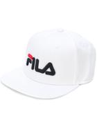 Fila Logo Peaked Cap - White