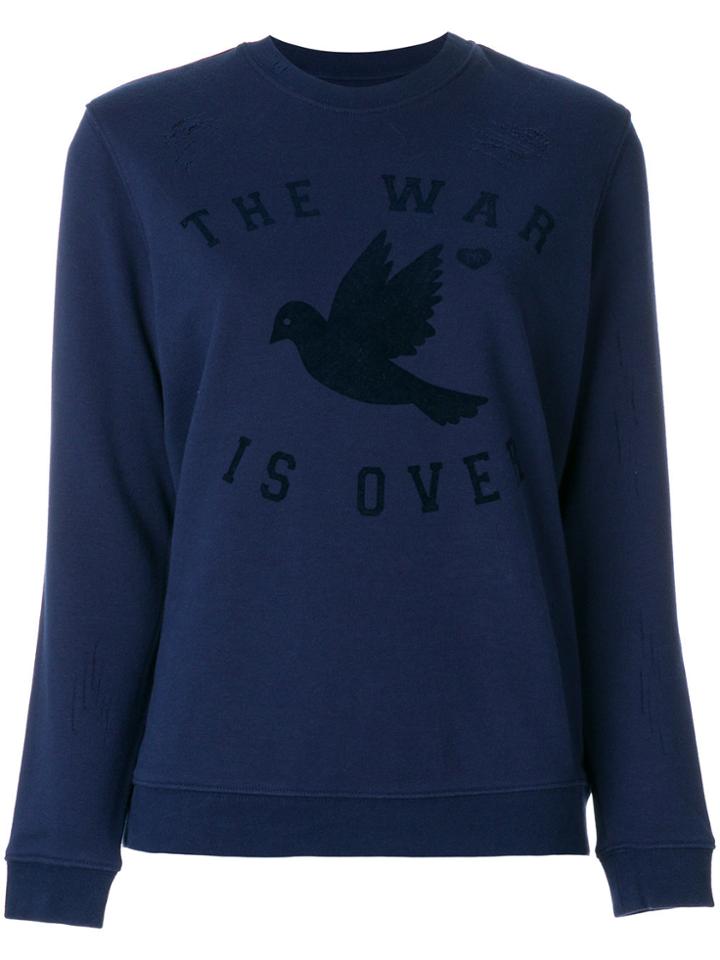 Zoe Karssen Crew Neck Sweatshirt - Blue