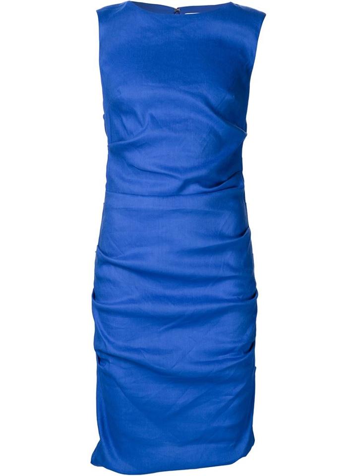 Nicole Miller Draped Pencil Dress