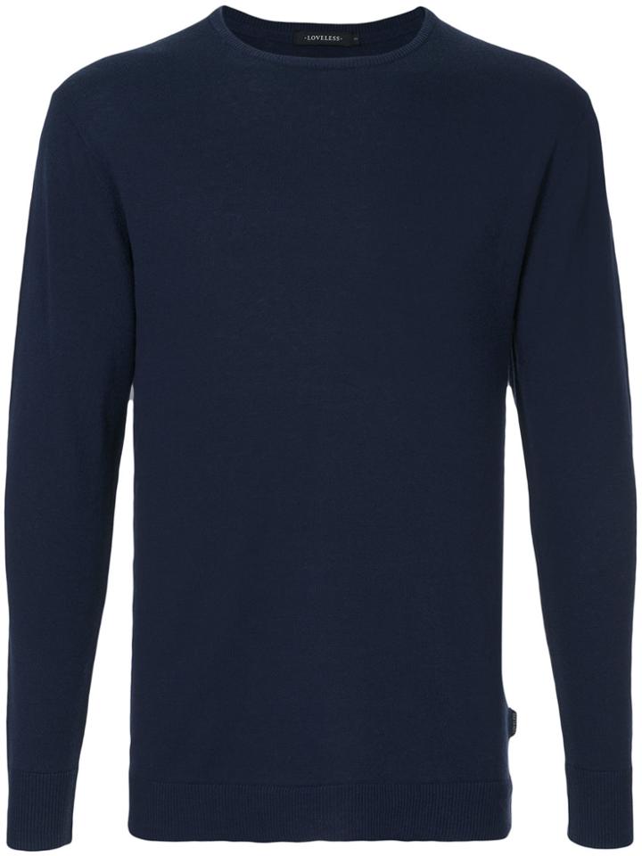 Loveless Slim Fit Sweater - Blue