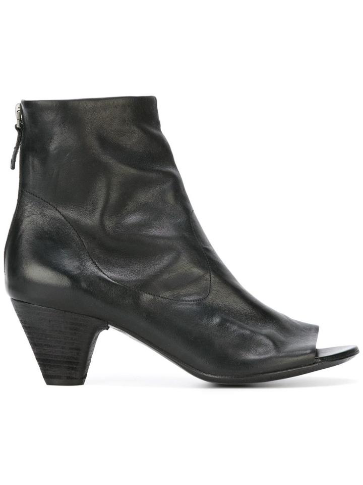 Marsèll Open Toe Boots - Black