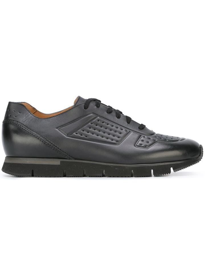 Santoni Panelled Sneakers