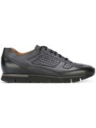 Santoni Panelled Sneakers