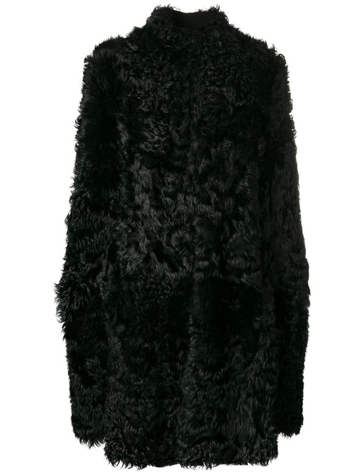 Holland & Holland Sleeveless Cape Coat - Black