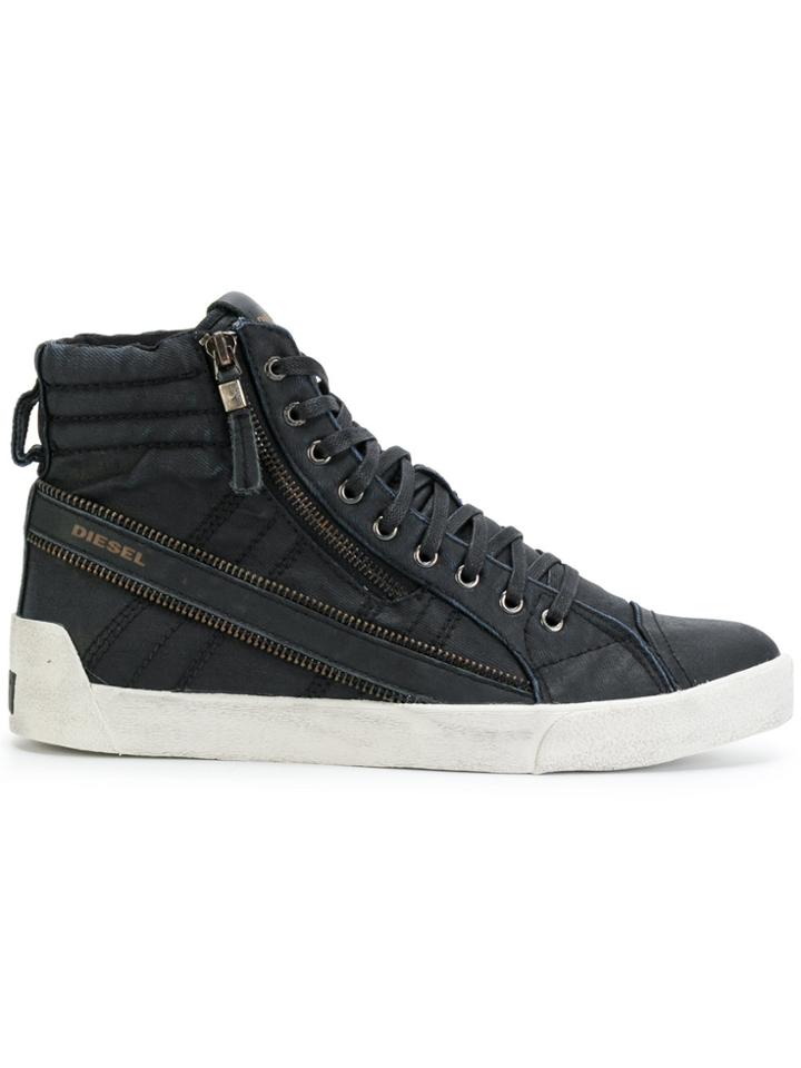 Diesel D String Plus Sneakers - Black