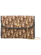 Christian Dior Vintage 70's Trotter Shoulder Bag - Brown