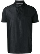 Boss Hugo Boss Plain Polo Shirt, Men's, Size: Xl, Black, Polyester/cotton