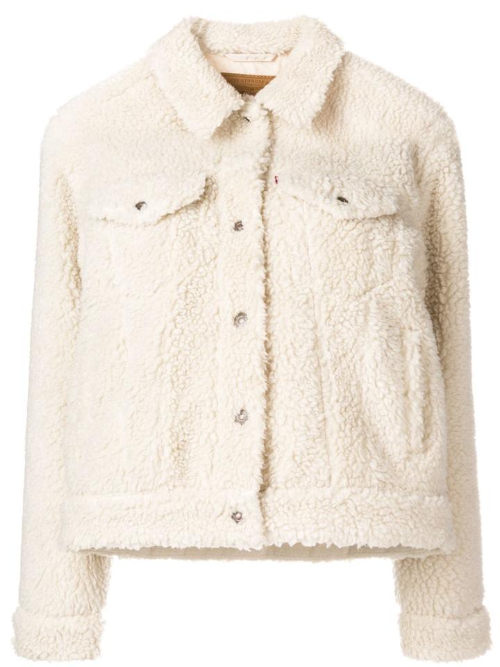 Levi's Faux Shearling Jacket - Neutrals