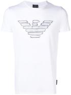 Emporio Armani Short-sleeve Logo T-shirt - White