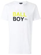 Ron Dorff Ball Boy Slogan T-shirt - White