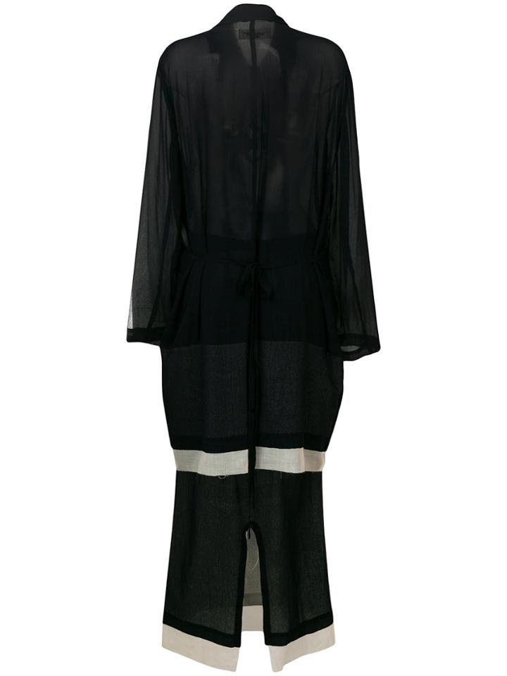 Comme Des Garçons Vintage 1993 Skirt And Cardigan Ensemble - Blue