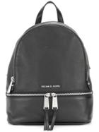 Michael Michael Kors Multi-zips Backpack - Black
