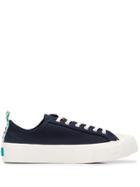 Ymc Low Top Lace Up Sneakers - Blue