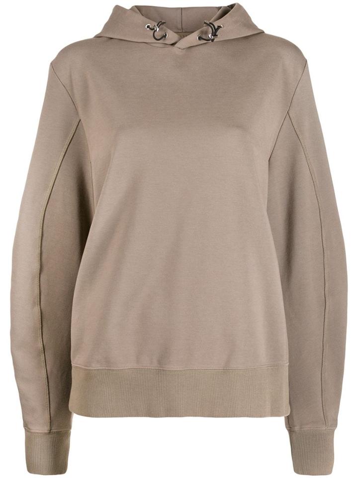 1017 Alyx 9sm Drawstring Long-sleeve Hoodie - Neutrals