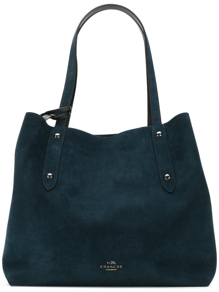 Coach Large Market Tote Bag - Blue