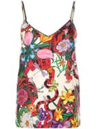 Gucci Floral Print Top - Multicolour