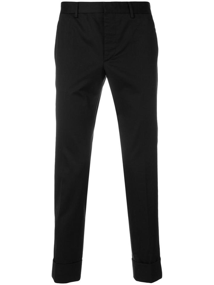 Prada Classic Chino Trousers - Black