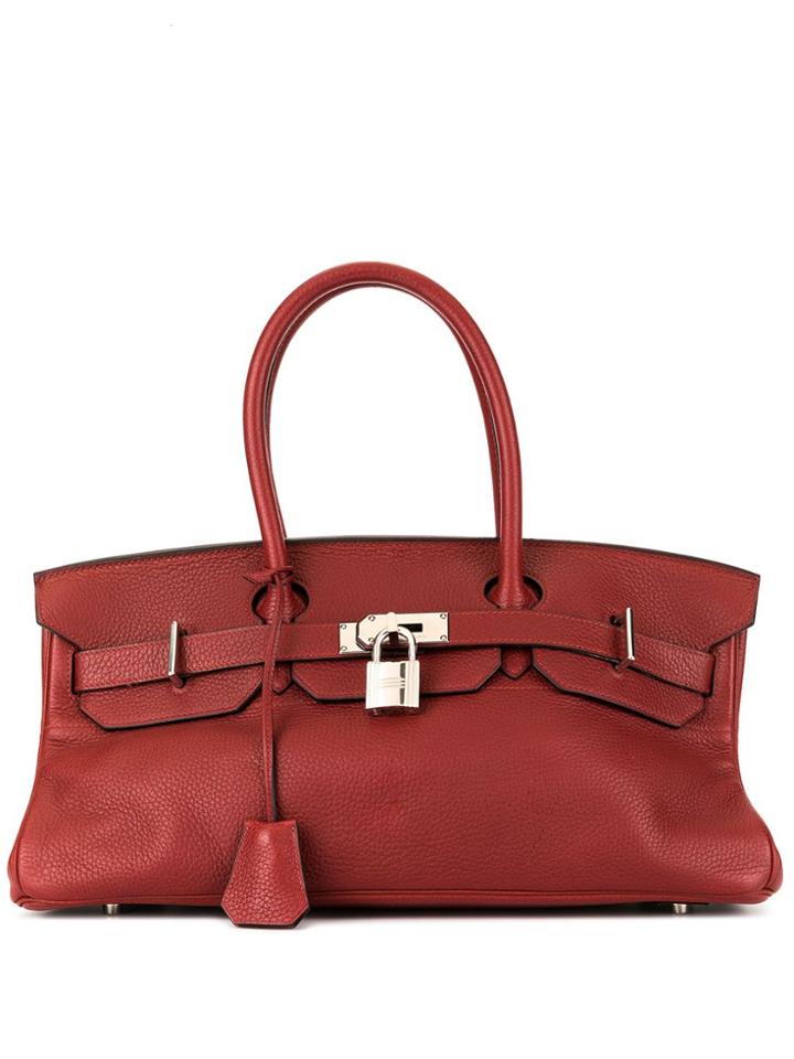 Hermès Pre-owned Birkin Shoulder Bag - Red