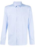 Comme Des Garçons Shirt Boys Printed Shirt - Blue