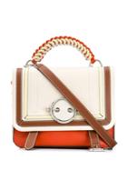Jw Anderson Woven Handle Tote - Neutrals