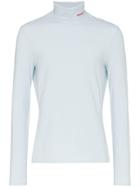 Calvin Klein 205w39nyc Ck Rn Ls Tee Blu - Blue