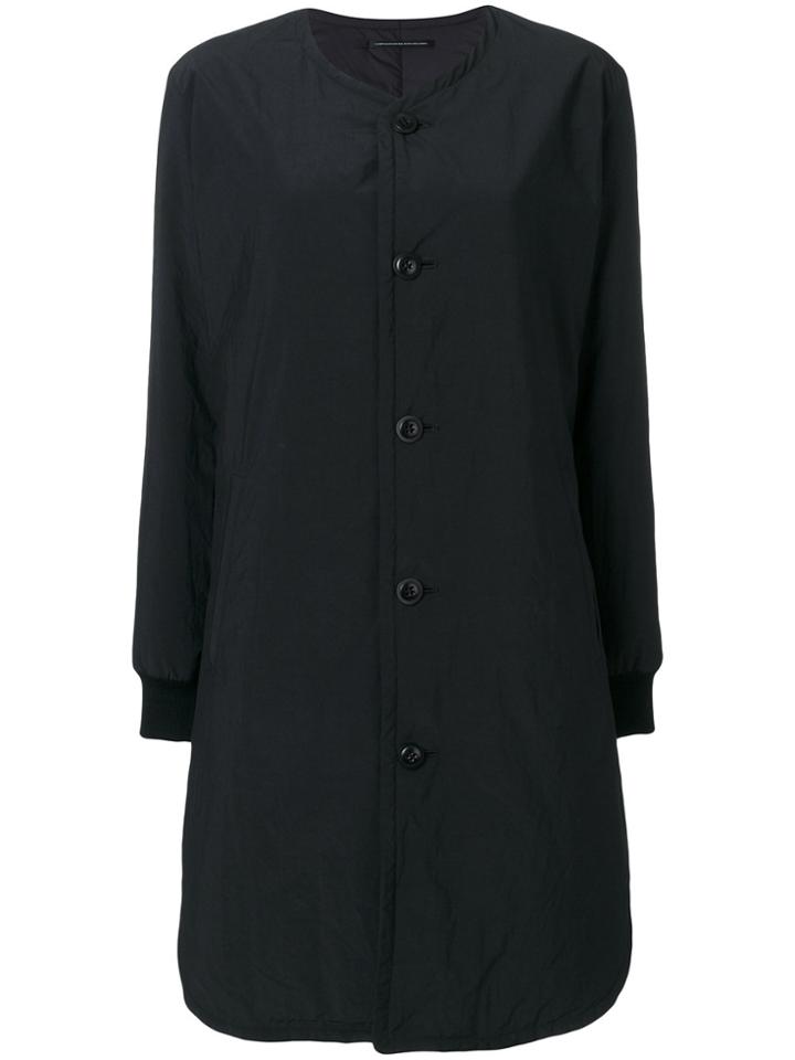 Y's Long Insulated Jacket - Black