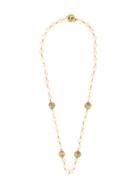 Chanel Vintage Pearl Ball Necklace - Gold