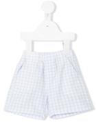 Knot - Check Shorts - Kids - Cotton - 36 Mth, White