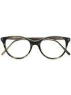 Tomas Maier Eyewear Round Glasses - Brown