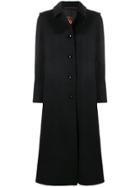 A.n.g.e.l.o. Vintage Cult Single Breasted Coat - Black
