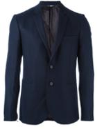 Ps By Paul Smith Two Button Blazer, Men's, Size: 48, Blue, Viscose/wool