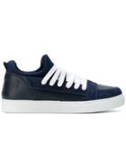 Kris Van Assche Lace-up Sneakers - Blue