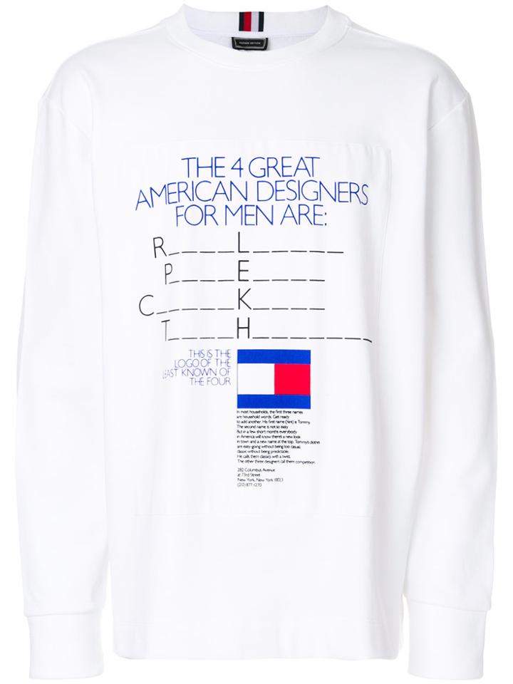 Tommy Hilfiger Ad Campaign T-shirt - White