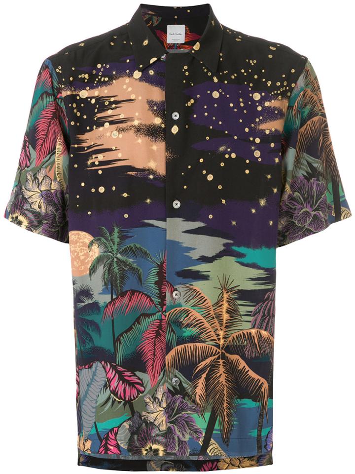 Paul Smith Midnight Print Shirt - Multicolour