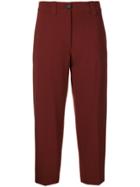 Erika Cavallini Cropped Trousers - Brown