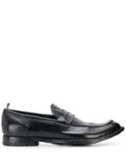 Officine Creative Anatomia 71 Penny Loafers - Black