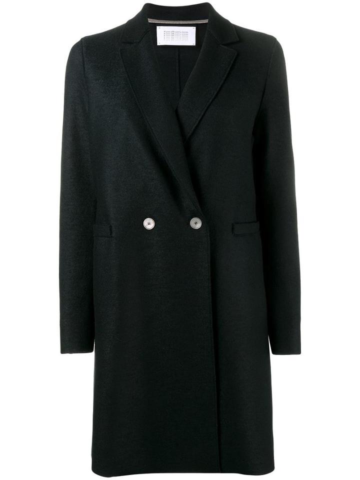 Harris Wharf London Double-breasted Coat, Women's, Size: 46, Blue, Wool