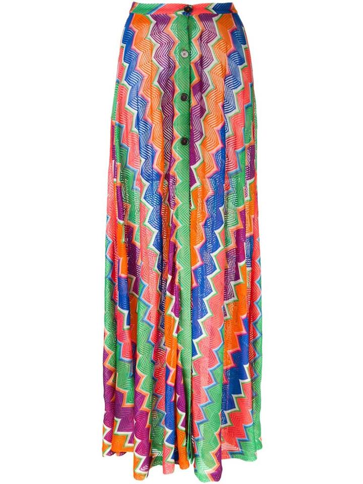 Missoni Knitted Maxi Skirt, Women's, Size: 42, Viscose