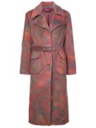Sies Marjan Belted Trench Coat - Multicolour