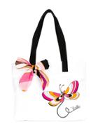 Emilio Pucci Junior Butterfly Shopper Tote - White