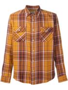 Levi's Vintage Clothing Plaid Shirt, Men's, Size: Small, Brown, Cotton