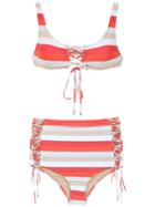 Amir Slama Hot Pant Bikini - Red