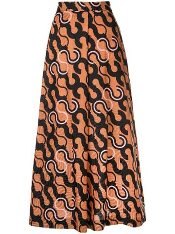 Layeur Mae Evening Culottes - Orange