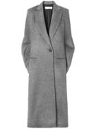Victoria Beckham Single Breasted Coat - Grey