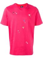Ps By Paul Smith Pill Print T-shirt, Men's, Size: Large, Pink/purple, Organic Cotton