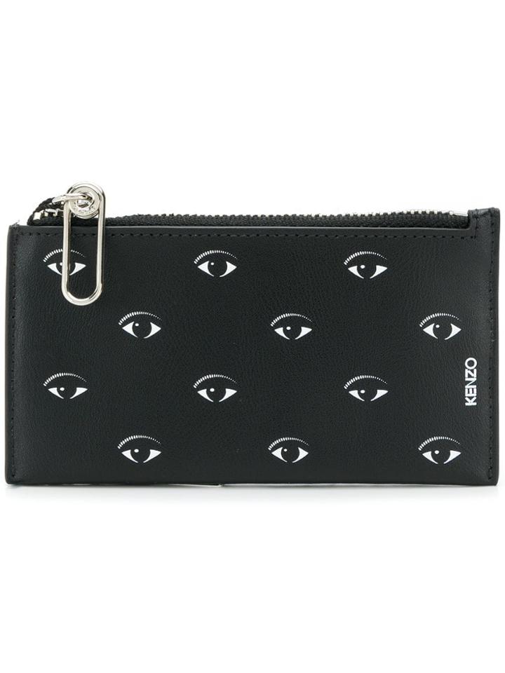Kenzo Printed Wallet - Black