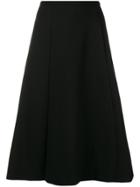 Rochas Flared Skirt - Black