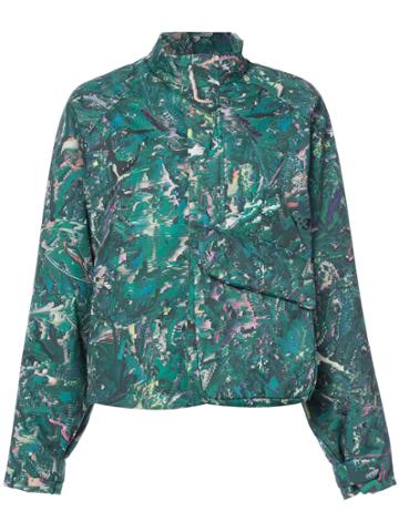 Y-3 Oversized Front Pocket Jacket - Green