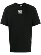 Sergio Tacchini Movement Rear Print T-shirt - Black